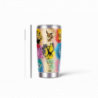 20oz Stainless Tumbler w/ Magnet Sliding Lid- Printed direct to Tumbler 1356