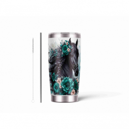 20oz Stainless Tumbler w/ Magnet Sliding Lid- Printed direct to Tumbler 1361