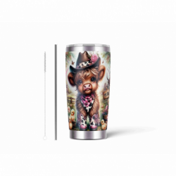 20oz Stainless Tumbler w/ Magnet Sliding Lid- Printed direct to Tumbler 1364