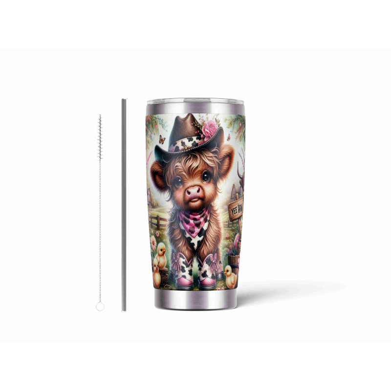 20oz Stainless Tumbler w/ Magnet Sliding Lid- Printed direct to Tumbler 1364