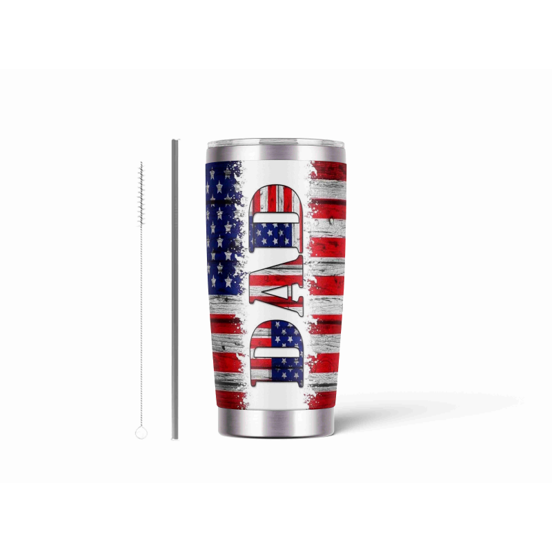 20oz Stainless Tumbler w/ Magnet Sliding Lid- Printed direct to Tumbler 1369