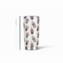 20oz Stainless Tumbler w/ Magnet Sliding Lid- Printed direct to Tumbler 1370