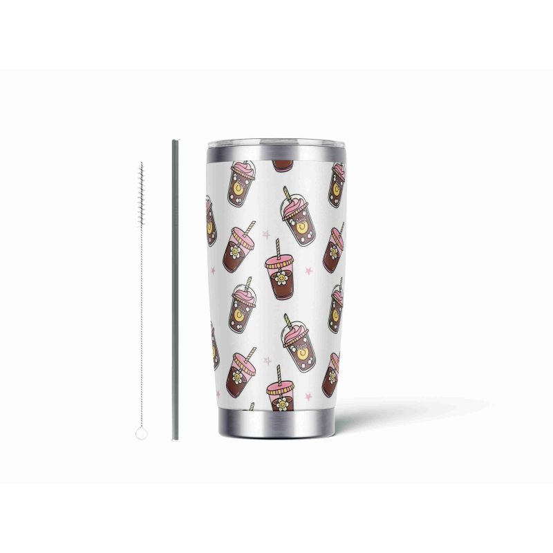 20oz Stainless Tumbler w/ Magnet Sliding Lid- Printed direct to Tumbler 1370