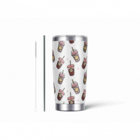 20oz Stainless Tumbler w/ Magnet Sliding Lid- Printed direct to Tumbler 1370
