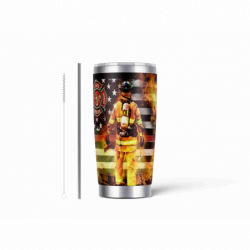 20oz Stainless Tumbler w/ Magnet Sliding Lid- Printed direct to Tumbler 1373