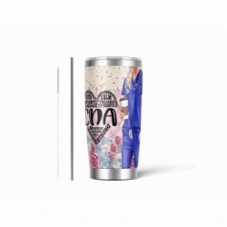 20oz Stainless Tumbler w/ Magnet Sliding Lid- Printed direct to Tumbler 1377