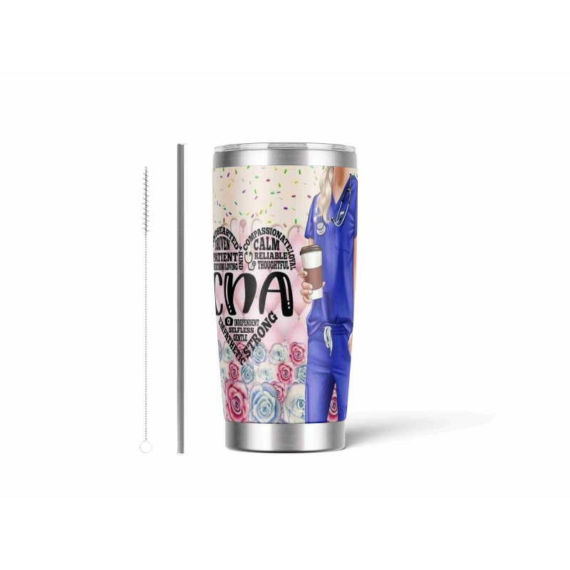 20oz Stainless Tumbler w/ Magnet Sliding Lid- Printed direct to Tumbler 1377