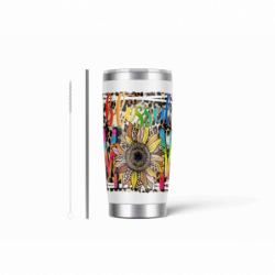 20oz Stainless Tumbler w/ Magnet Sliding Lid- Printed direct to Tumbler 1378