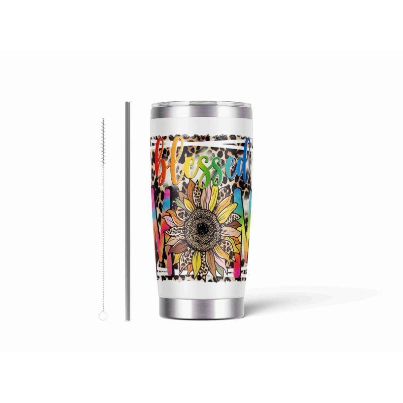 20oz Stainless Tumbler w/ Magnet Sliding Lid- Printed direct to Tumbler 1378