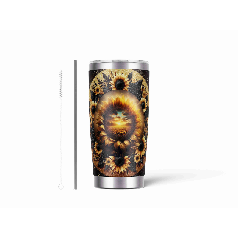 20oz Stainless Tumbler w/ Magnet Sliding Lid- Printed direct to Tumbler 1384