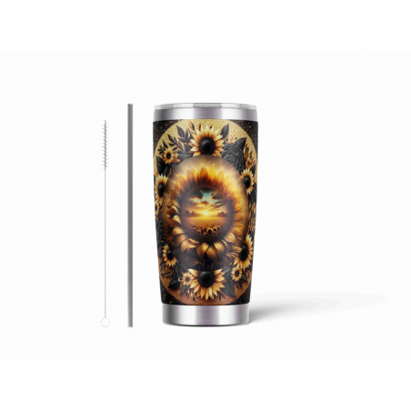 20oz Stainless Tumbler w/ Magnet Sliding Lid- Printed direct to Tumbler 1384