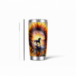 20oz Stainless Tumbler w/ Magnet Sliding Lid- Printed direct to Tumbler 1385