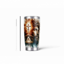 20oz Stainless Tumbler w/ Magnet Sliding Lid- Printed direct to Tumbler 1389