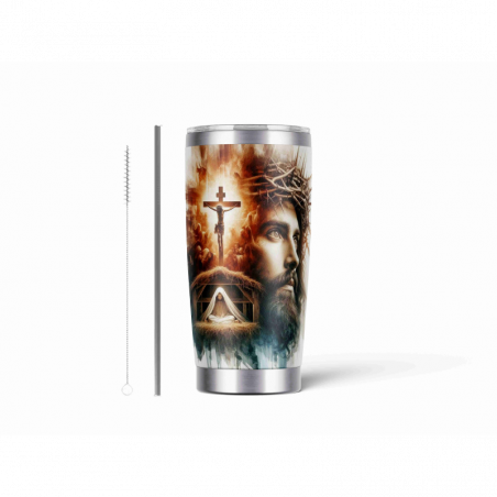 20oz Stainless Tumbler w/ Magnet Sliding Lid- Printed direct to Tumbler 1389