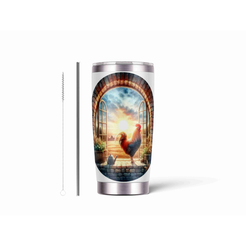 20oz Stainless Tumbler w/ Magnet Sliding Lid- Printed direct to Tumbler 1390