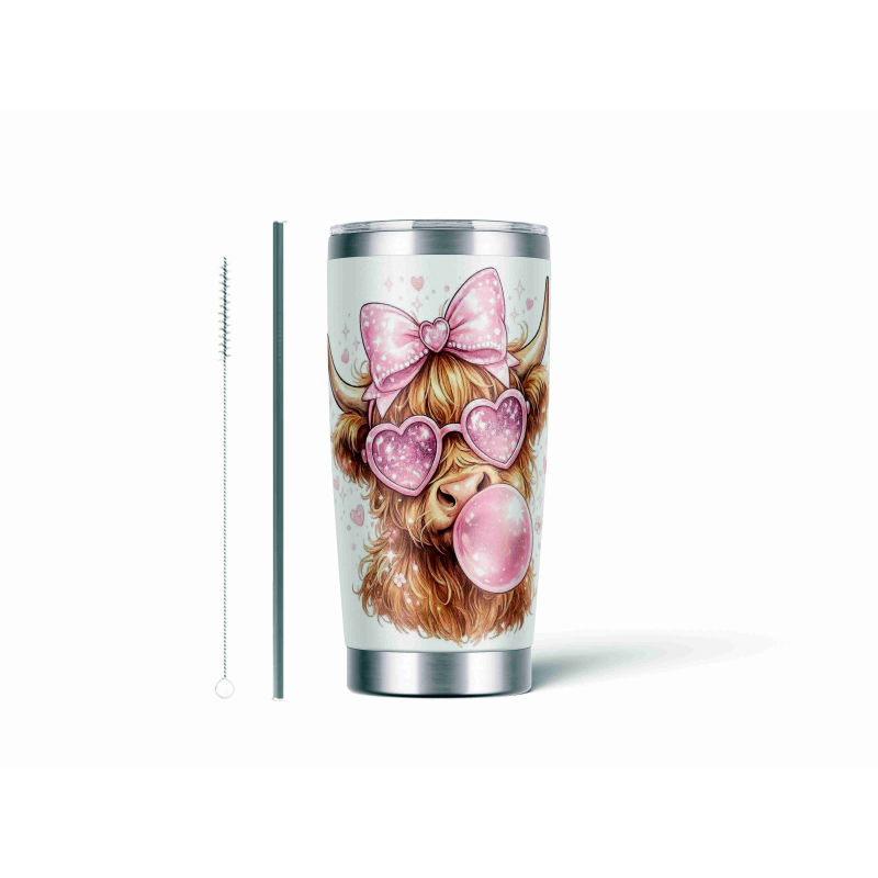 20oz Stainless Tumbler w/ Magnet Sliding Lid- Printed direct to Tumbler 1391