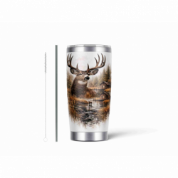 20oz Stainless Tumbler w/ Magnet Sliding Lid- Printed direct to Tumbler 1392