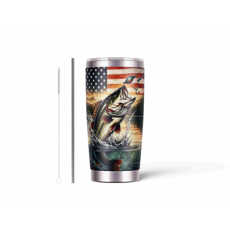 20oz Stainless Tumbler w/ Magnet Sliding Lid- Printed direct to Tumbler 1393