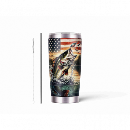 20oz Stainless Tumbler w/ Magnet Sliding Lid- Printed direct to Tumbler 1393