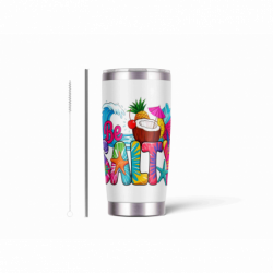 20oz Stainless Tumbler w/ Magnet Sliding Lid- Printed direct to Tumbler 1407