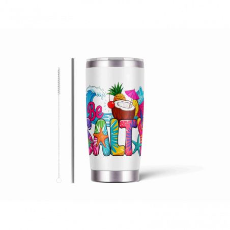 20oz Stainless Tumbler w/ Magnet Sliding Lid- Printed direct to Tumbler 1407