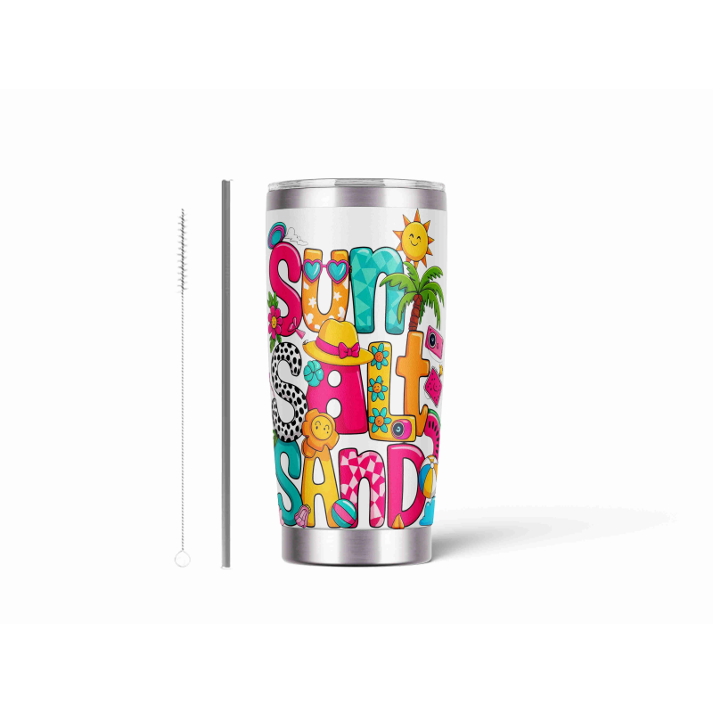 20oz Stainless Tumbler w/ Magnet Sliding Lid- Printed direct to Tumbler 1408