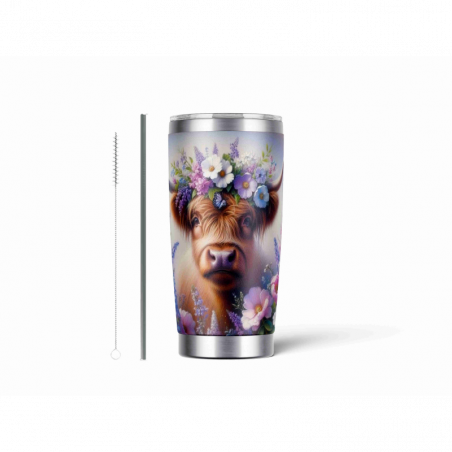 20oz Stainless Tumbler w/ Magnet Sliding Lid- Printed direct to Tumbler 1414