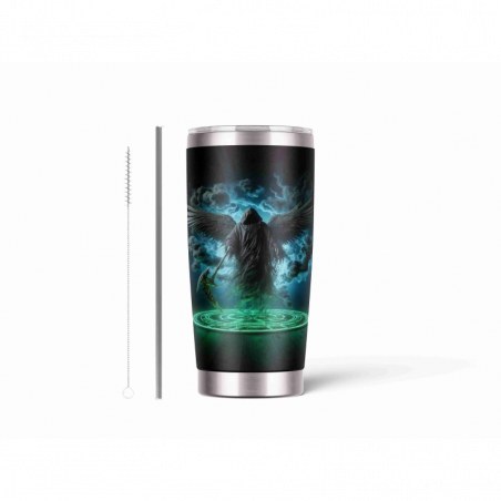 20oz Stainless Tumbler w/ Magnet Sliding Lid- Printed direct to Tumbler 1415