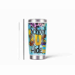 20oz Stainless Tumbler w/ Magnet Sliding Lid- Printed direct to Tumbler 1416