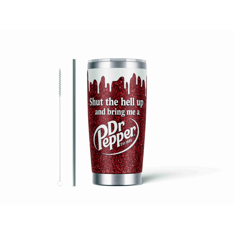 20oz Stainless Tumbler w/ Magnet Sliding Lid- Printed direct to Tumbler 1417