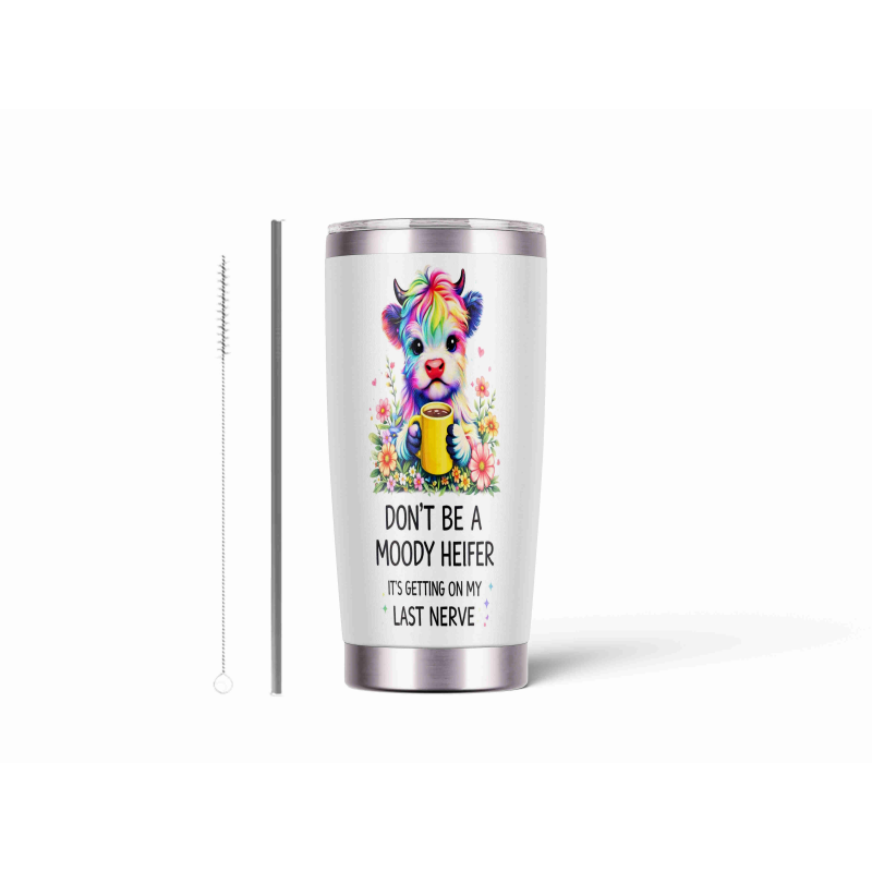 20oz Stainless Tumbler w/ Magnet Sliding Lid- Printed direct to Tumbler 1420