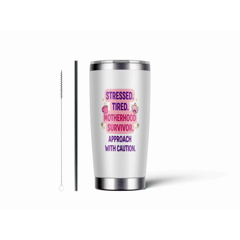 20oz Stainless Tumbler w/ Magnet Sliding Lid- Printed direct to Tumbler 1421