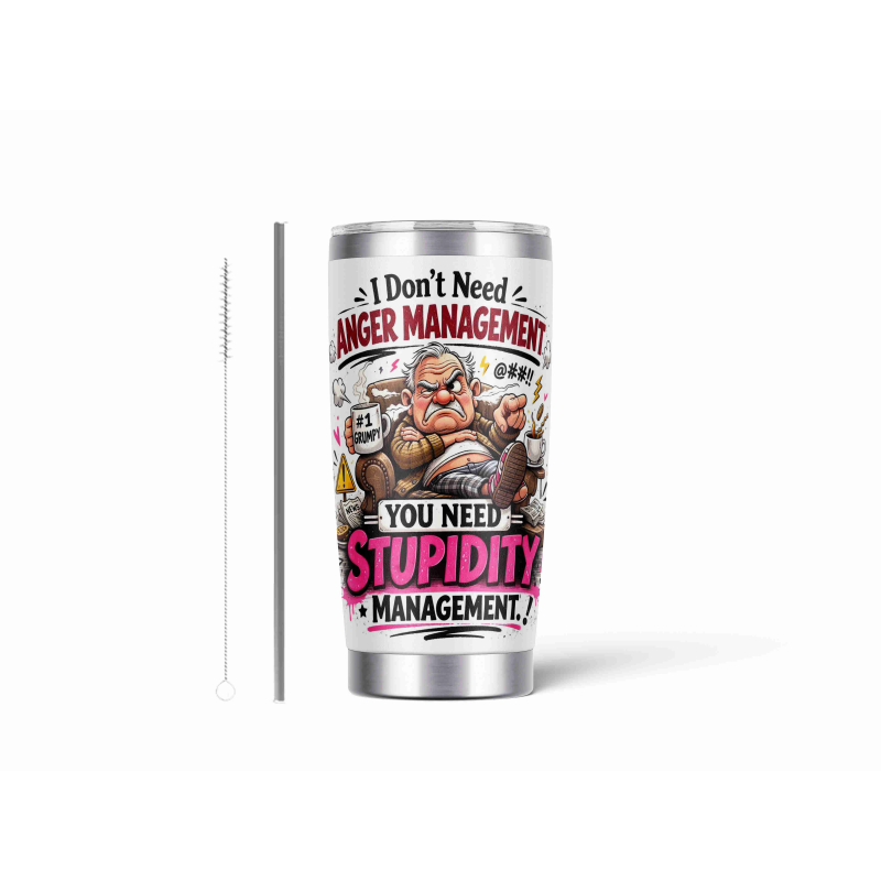 20oz Stainless Tumbler w/ Magnet Sliding Lid- Printed direct to Tumbler 1422