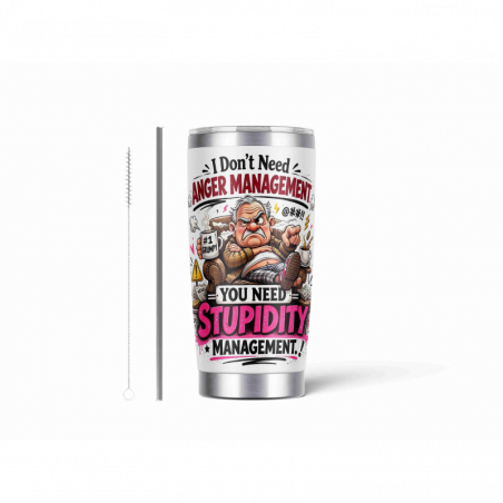 20oz Stainless Tumbler w/ Magnet Sliding Lid- Printed direct to Tumbler 1422