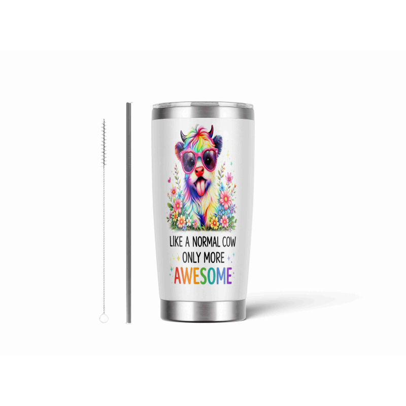 20oz Stainless Tumbler w/ Magnet Sliding Lid- Printed direct to Tumbler 1424
