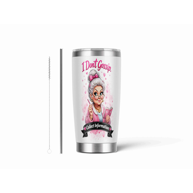 20oz Stainless Tumbler w/ Magnet Sliding Lid- Printed direct to Tumbler 1426