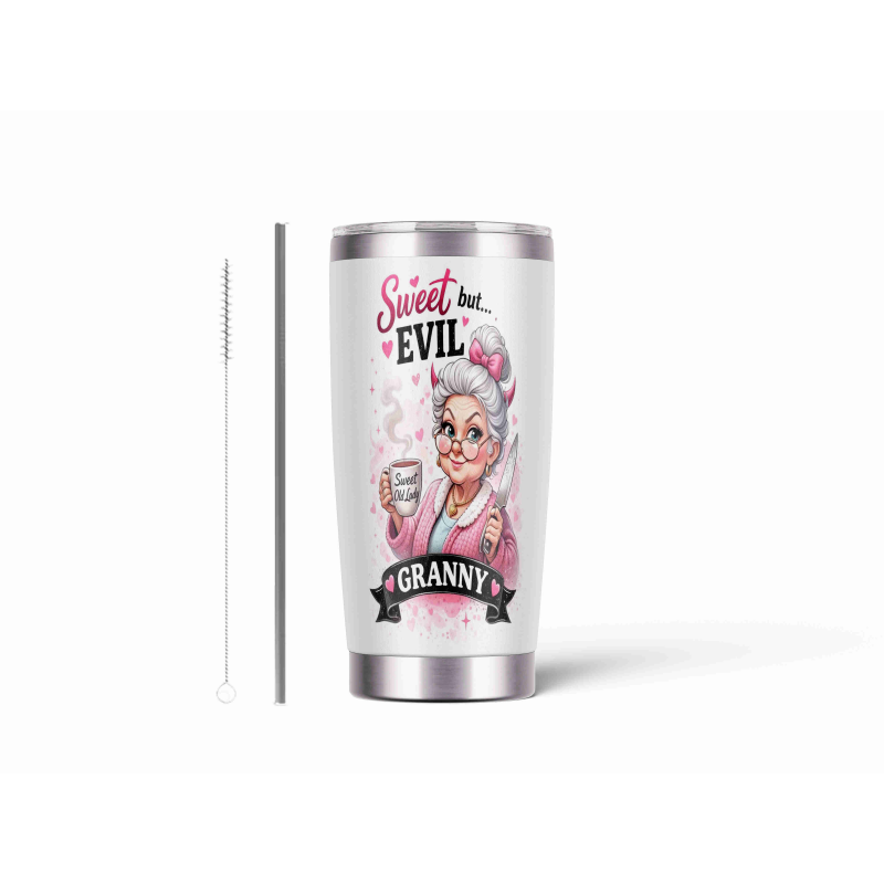 20oz Stainless Tumbler w/ Magnet Sliding Lid- Printed direct to Tumbler 1427