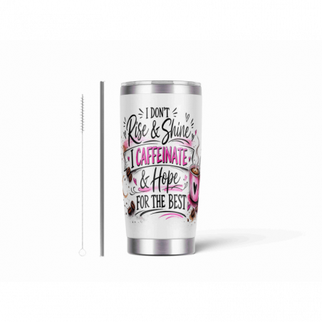 20oz Stainless Tumbler w/ Magnet Sliding Lid- Printed direct to Tumbler 1430