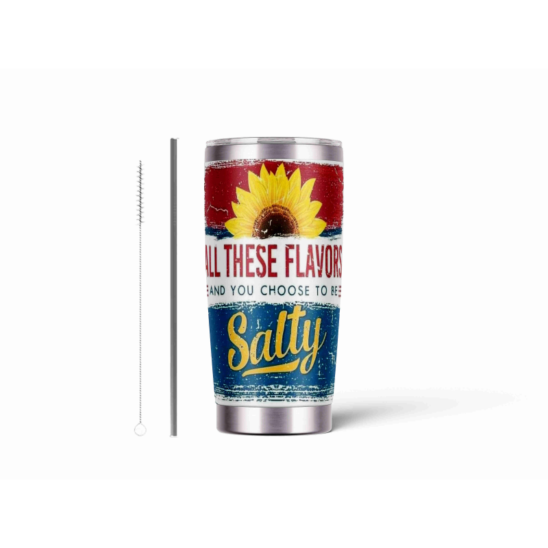 20oz Stainless Tumbler w/ Magnet Sliding Lid- Printed direct to Tumbler 1431