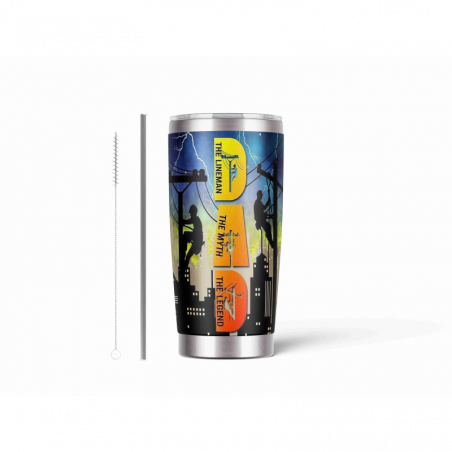 20oz Stainless Tumbler w/ Magnet Sliding Lid- Printed direct to Tumbler 1436