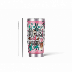 20oz Stainless Tumbler w/ Magnet Sliding Lid- Printed direct to Tumbler 1440