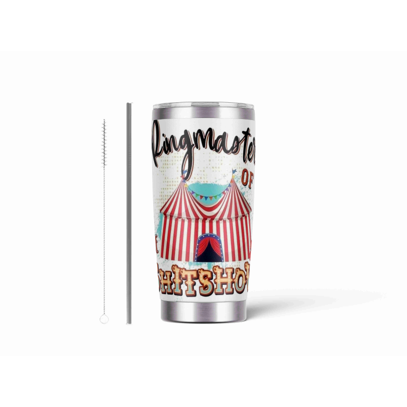 20oz Stainless Tumbler w/ Magnet Sliding Lid- Printed direct to Tumbler 1441