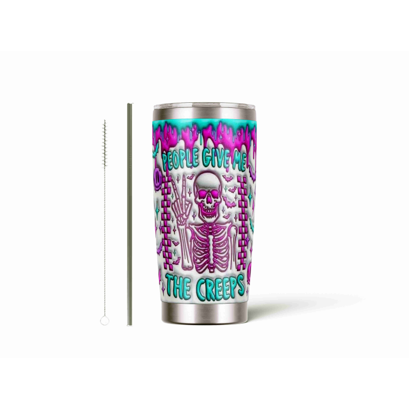 20oz Stainless Tumbler w/ Magnet Sliding Lid- Printed direct to Tumbler 1442