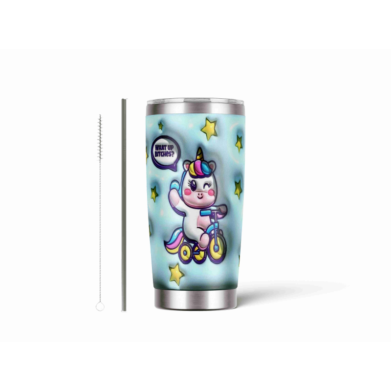 20oz Stainless Tumbler w/ Magnet Sliding Lid- Printed direct to Tumbler 1443