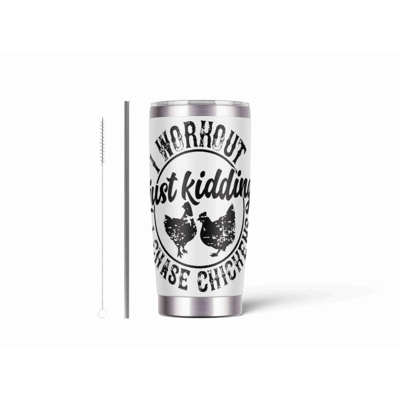 20oz Stainless Tumbler w/ Magnet Sliding Lid- Printed direct to Tumbler 1445