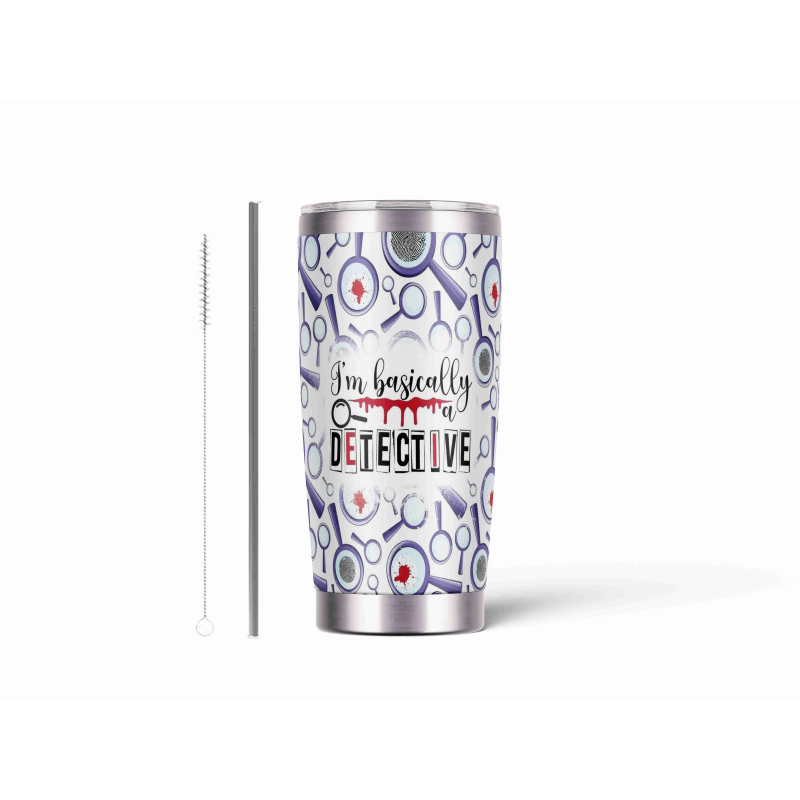20oz Stainless Tumbler w/ Magnet Sliding Lid- Printed direct to Tumbler 1446