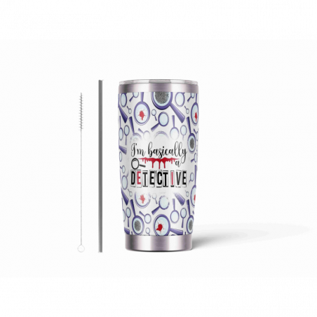 20oz Stainless Tumbler w/ Magnet Sliding Lid- Printed direct to Tumbler 1446