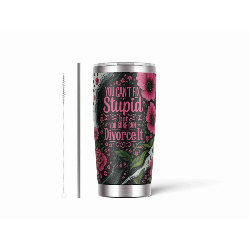 20oz Stainless Tumbler w/ Magnet Sliding Lid- Printed direct to Tumbler 1448