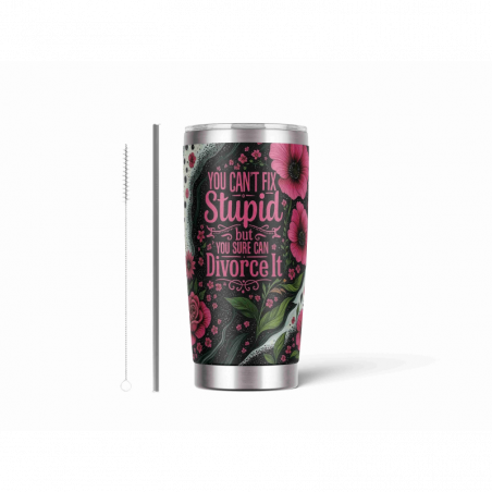 20oz Stainless Tumbler w/ Magnet Sliding Lid- Printed direct to Tumbler 1448