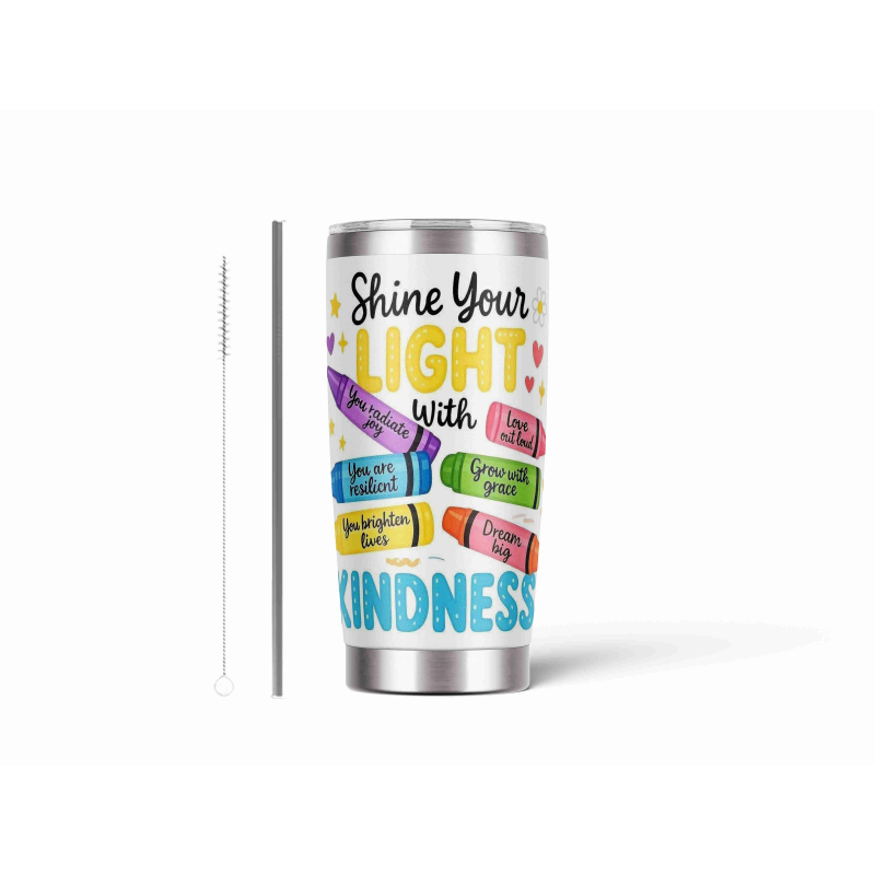 20oz Stainless Tumbler w/ Magnet Sliding Lid- Printed direct to Tumbler 1450
